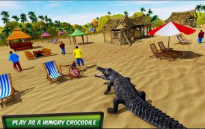 Game cá sấu ăn thịt người trên bờ thậm chí là dưới nước đầy kịch tính